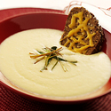 Cauliflower and Wisconsin Aged Cheddar Soup