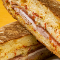 Cuban Inspired Sandwiches with Sun Dried Tomato Canola Mayonnaise
